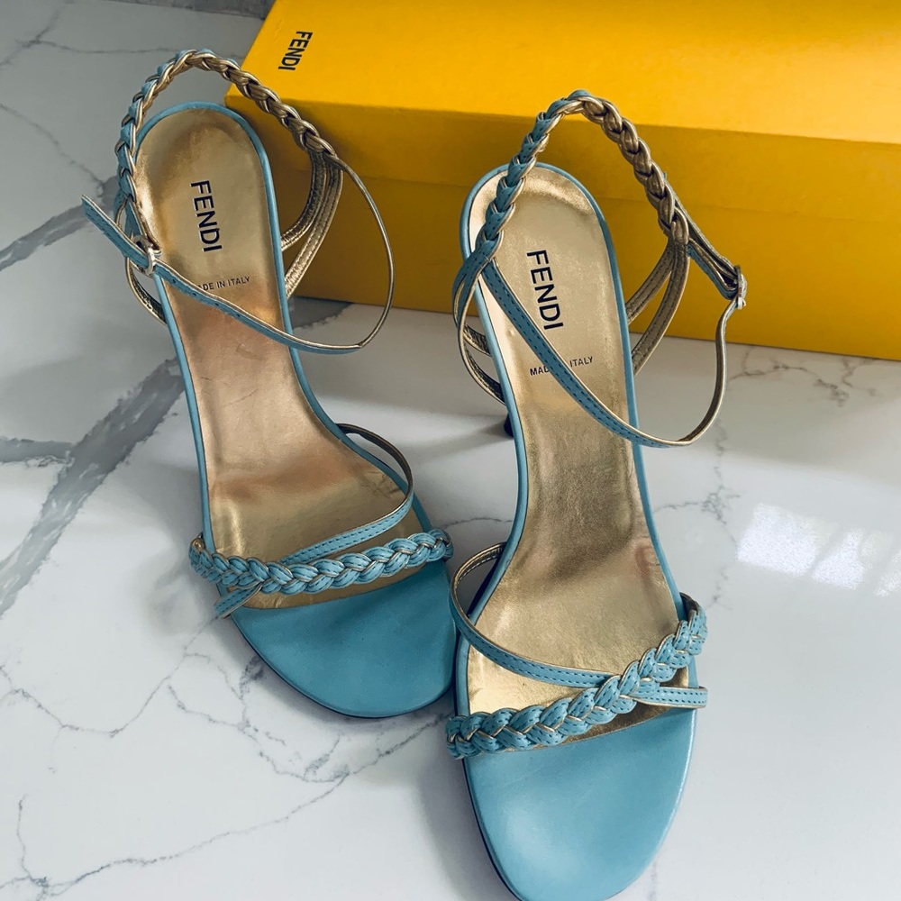 New Fendi Heels Sandals